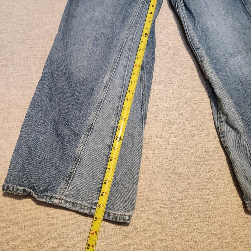 Levi's '94 Baggy Wide Leg Jeans Womens 27 Blue High Rise Denim A0356-0005 - Picture 4 of 8